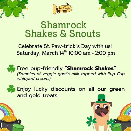 Shamrock Shakes & Snouts