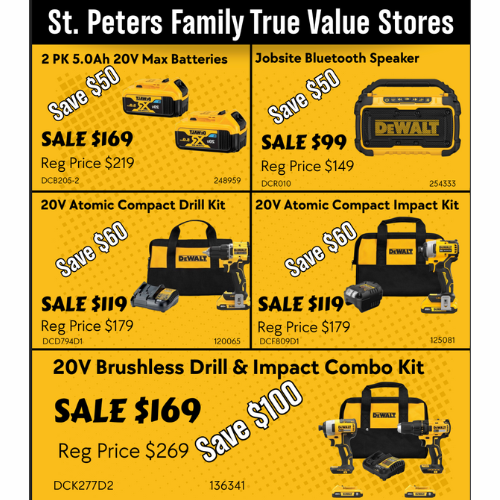 Save Big on Dewalt! 