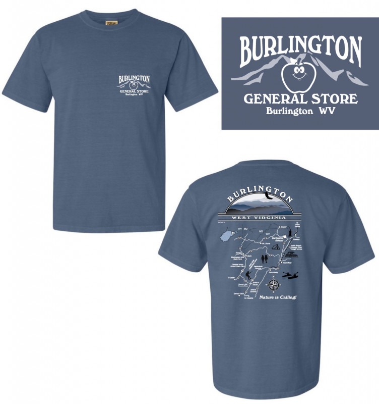 Burlington Map T-Shirt