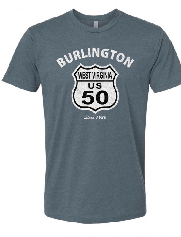 Burlington West Virginia US 50 T-Shirt
