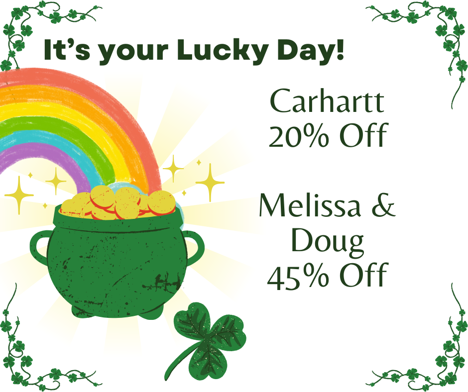 20% off Carhartt & 45% off Melissa & Doug!