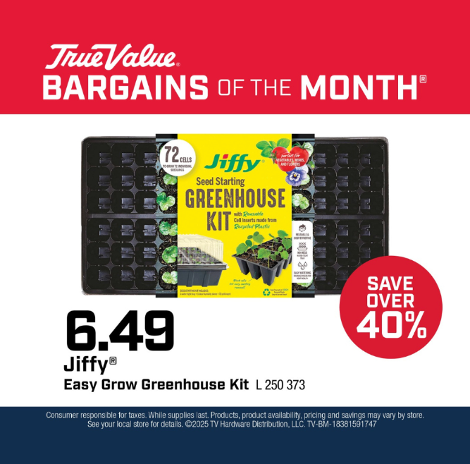 Jiffy® Easy Grow Greenhouse Kit $6.49