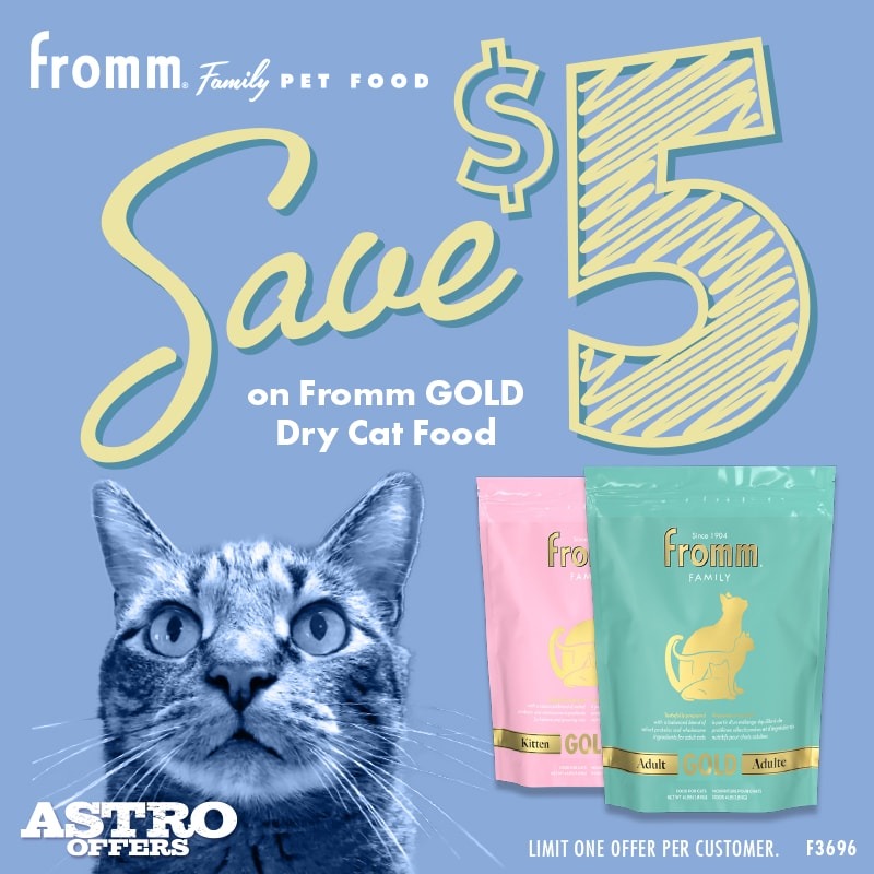 Fromm | $5.00 OFF Gold Dry Cat Food