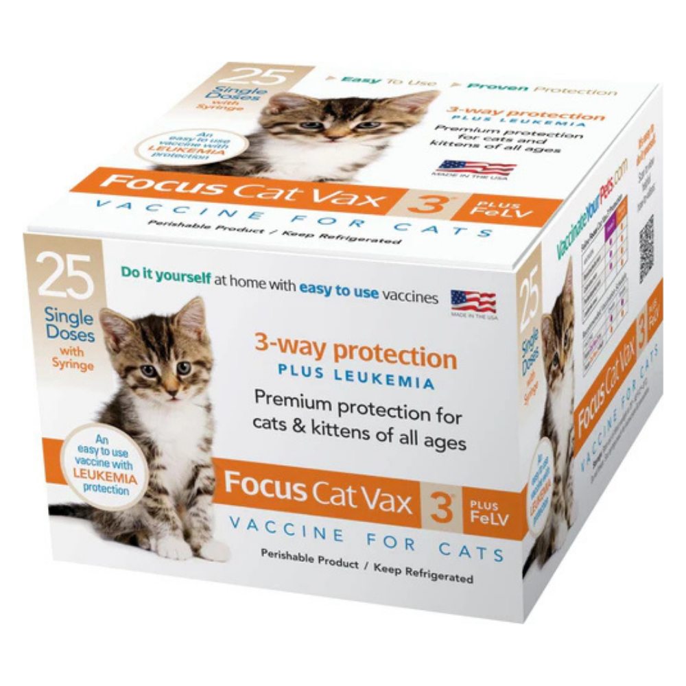 Feline Focus W FELV Cat Shot