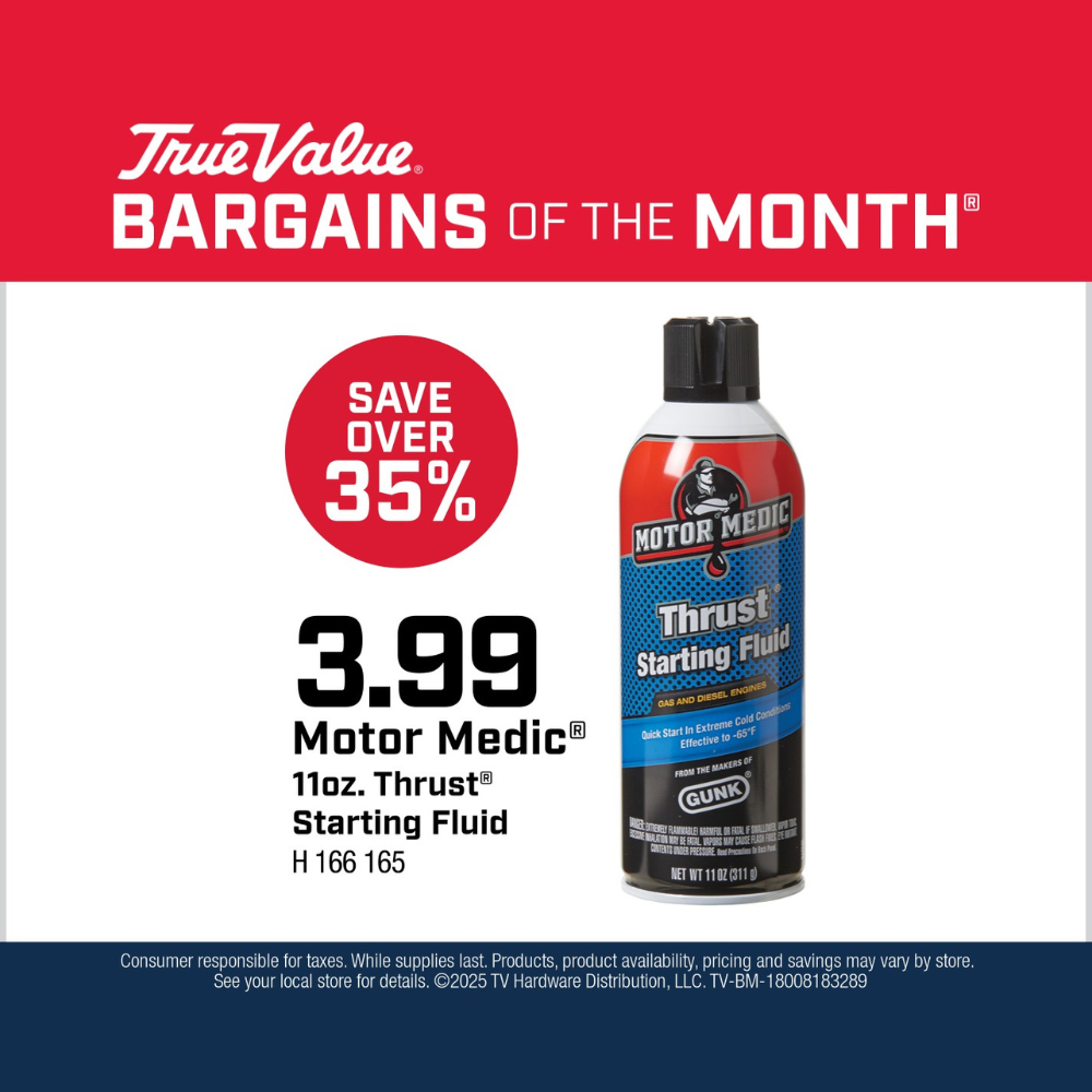 Motor Medic® 11oz. Thrust® Starting Fluid $3.99