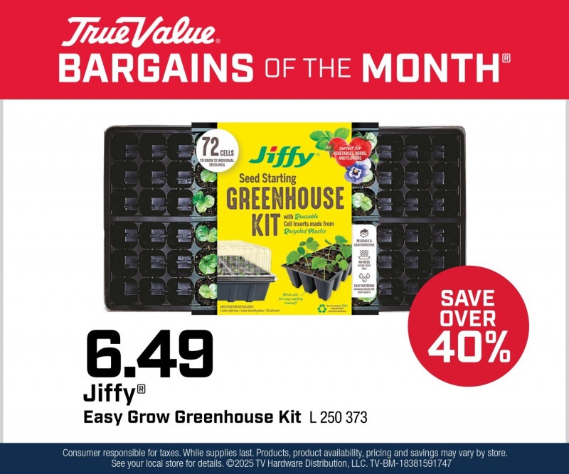 Jiffy® Easy Grow Greenhouse Kit $6.49