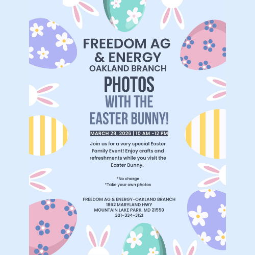 Photos With The Easter Bunny - Oakland Branch
