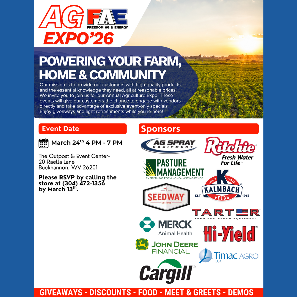 Ag Expo 2026 - Buckhannon