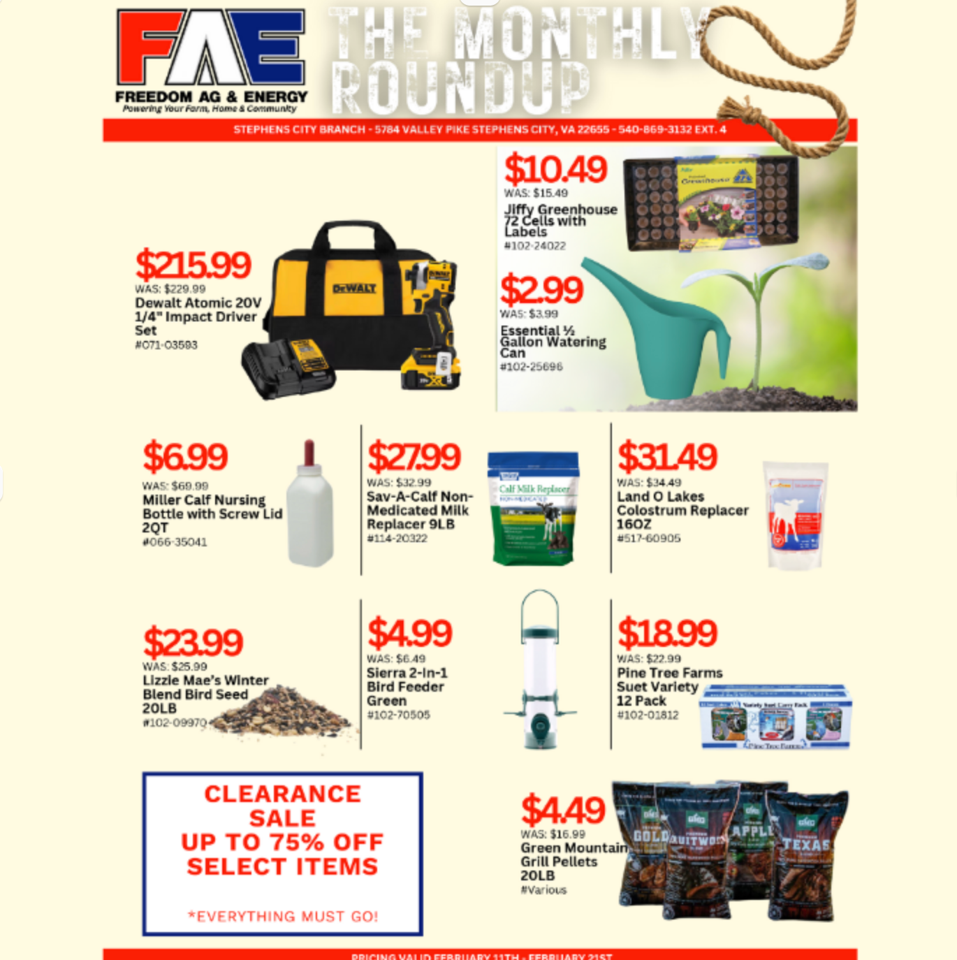 The Monthly Roundup - Stephens City