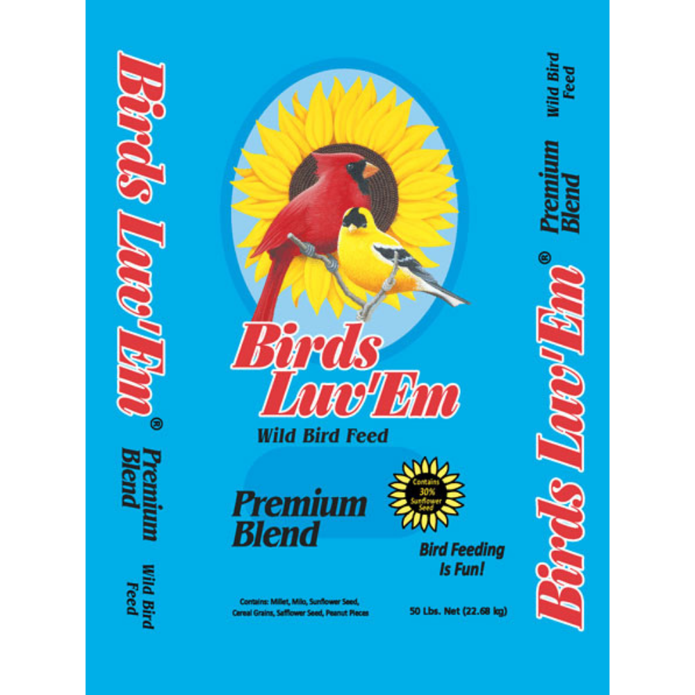 $3 off - Any Birds Luv 'Em blended bird seed mix.