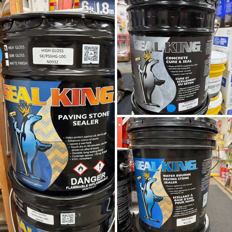GTS Builders Supply now carries Seal King’s Sealer Product