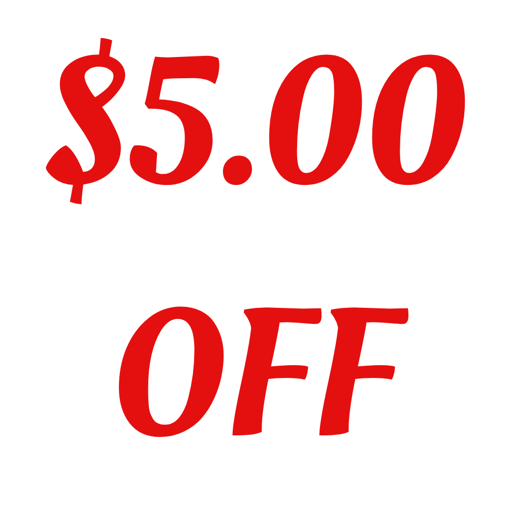 COUPON: $5 Off $40 Purchase Or More
