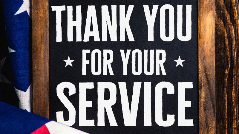 Military & First Responders Discount