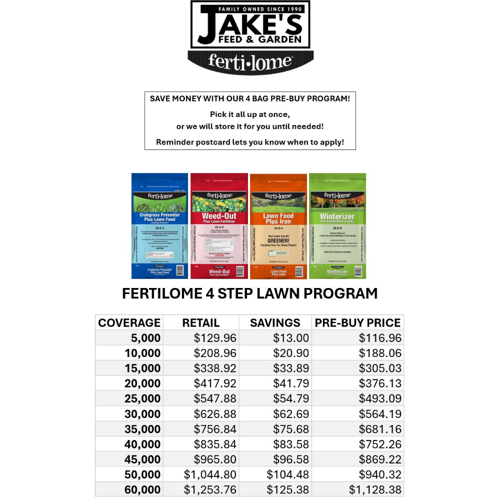 ferti-lome 4 Bag Pre-Buy Program