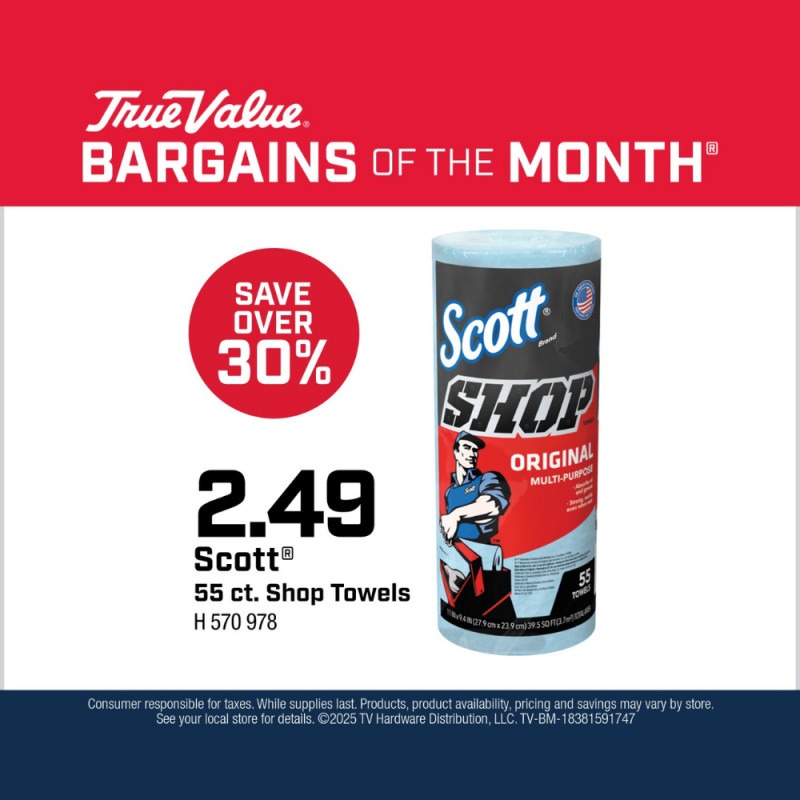 Scott® 55 ct. Shop Towels $2.49