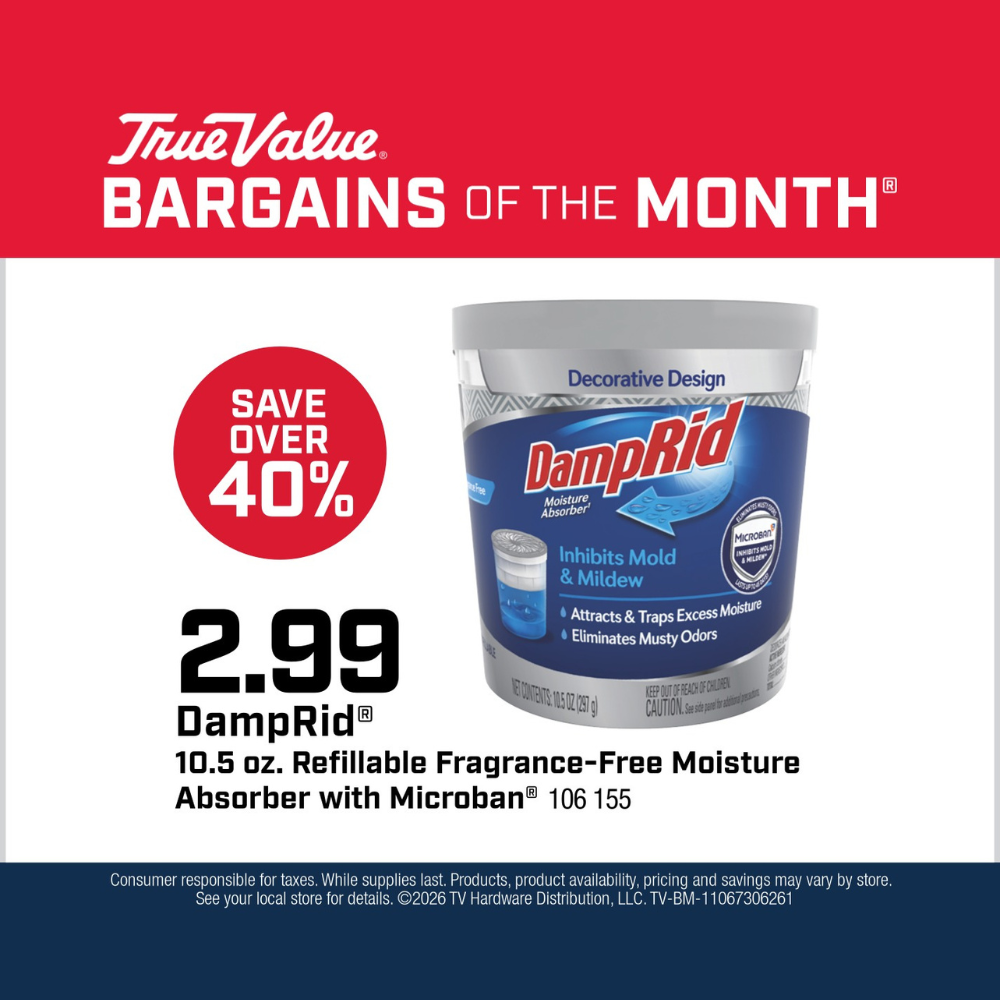 DampRid® 10.5 oz. Refillable Fragrance-Free Moisture Absorber with Microban $2.99