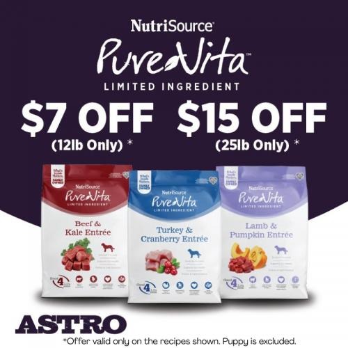 PureVita | Dollars OFF Select NEW Formulas