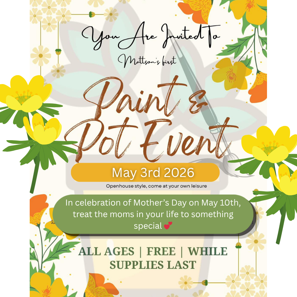 🌸 Mother’s Day Paint & Pot Event 🎨