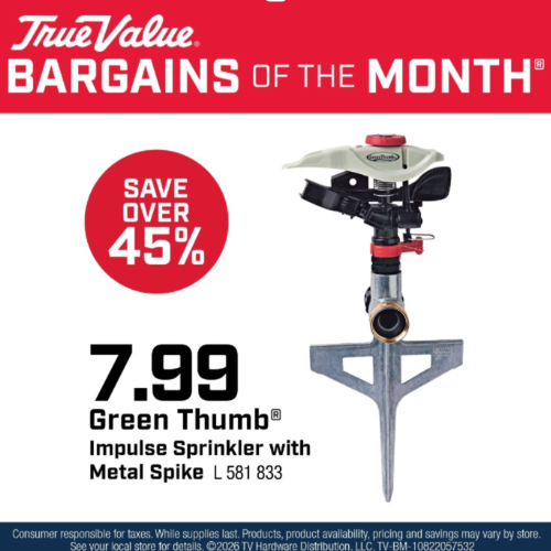 Green Thumb® Impulse Sprinkler with Metal Spike $7.99