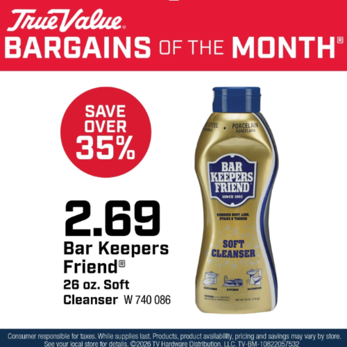 Bar Keepers Friend® 26 oz. Soft Cleanser $2.69