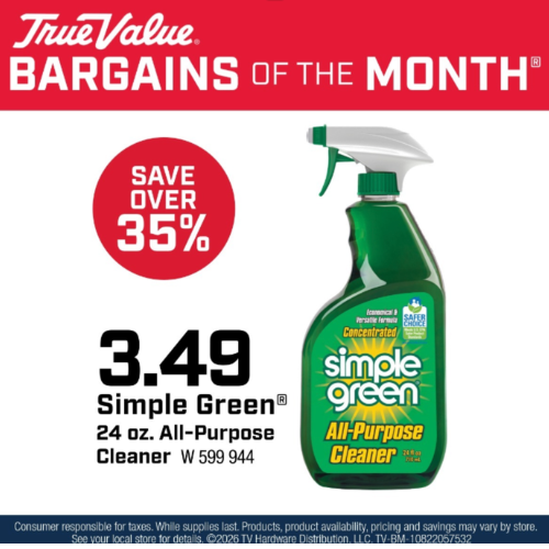 Simple Green® 24 oz. All-Purpose Cleaner $3.49