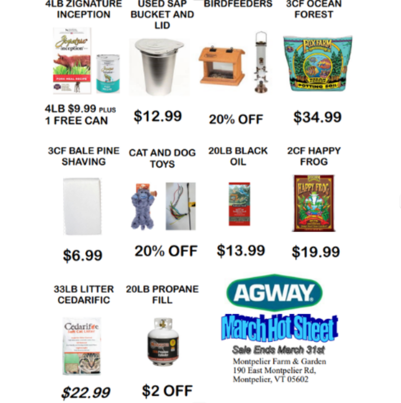 March Hot Sheet Savings 🌷