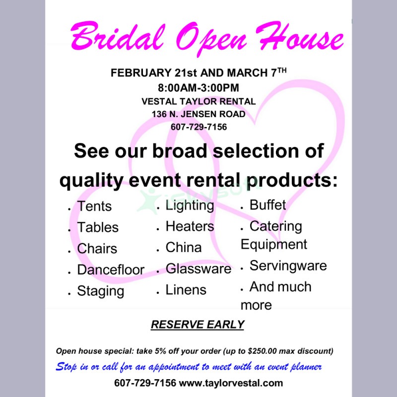 Bridal Open House