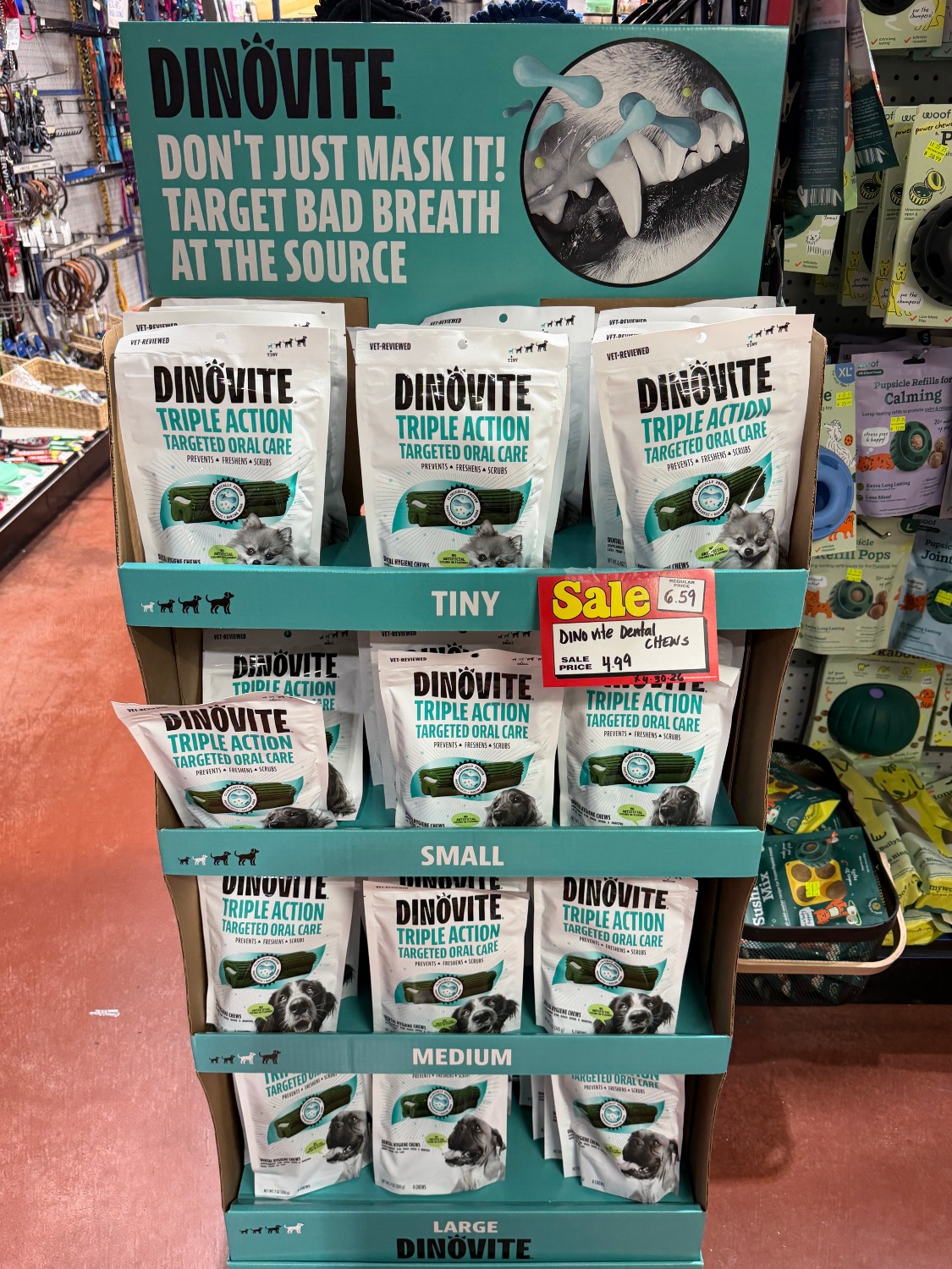 Dinovite Dental Chews In Stock!