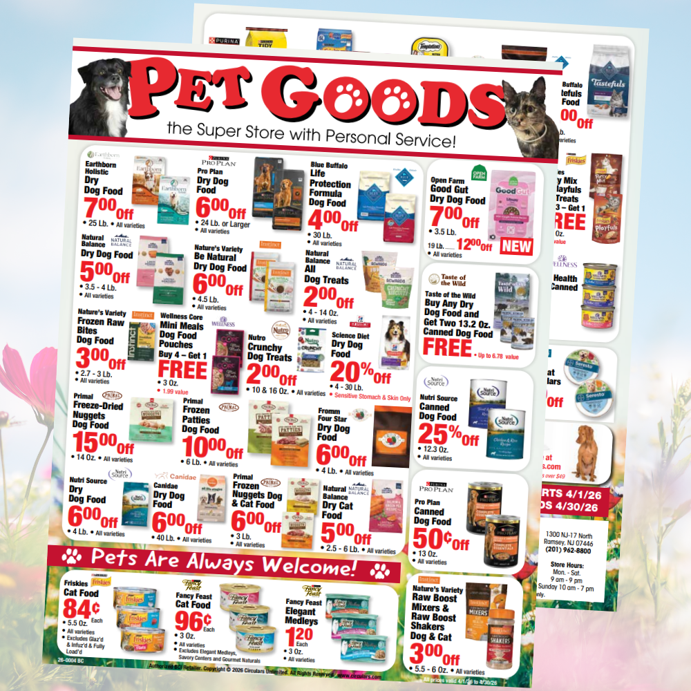 April Savings | All Locations