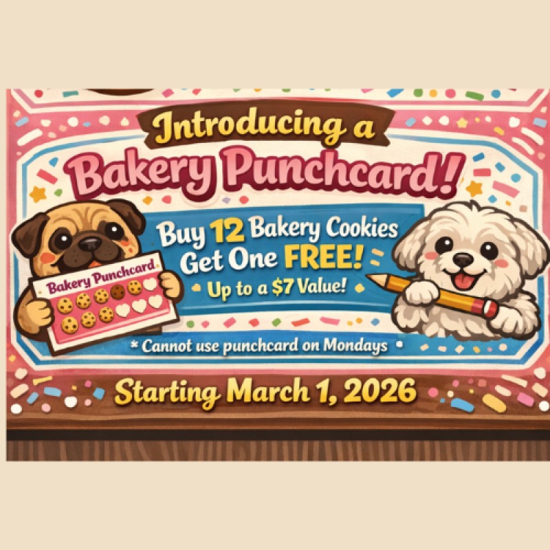 Bakery Punch Card