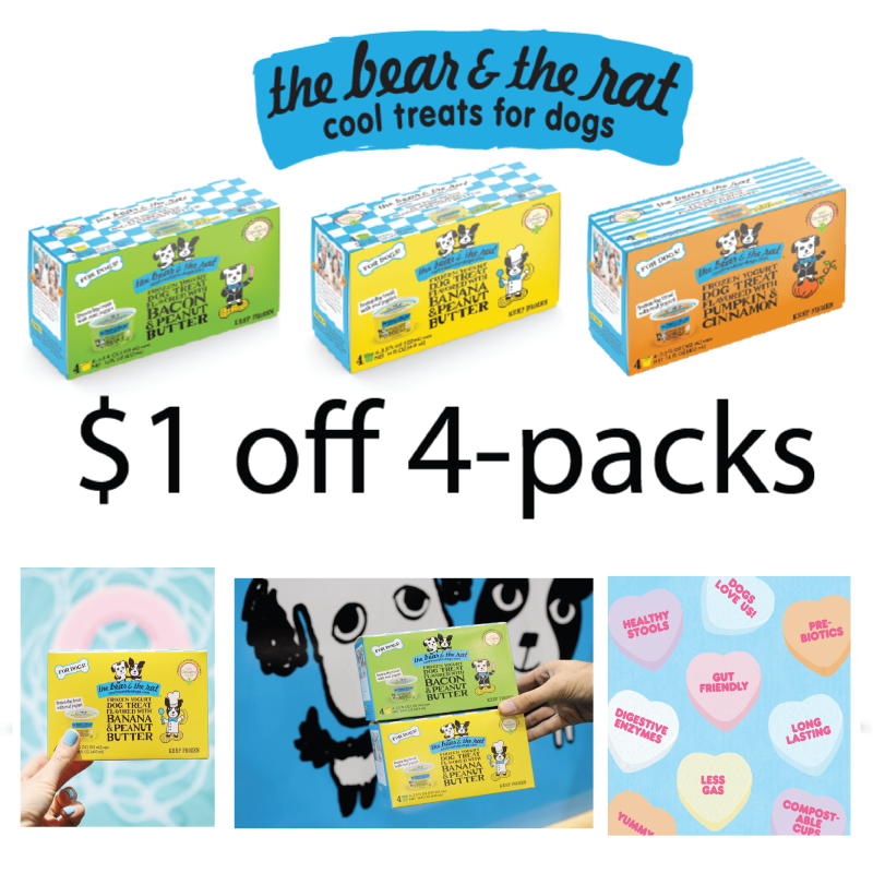 The Bear and the Rat | $1.00 OFF Frozen Yogurt 4-Packs