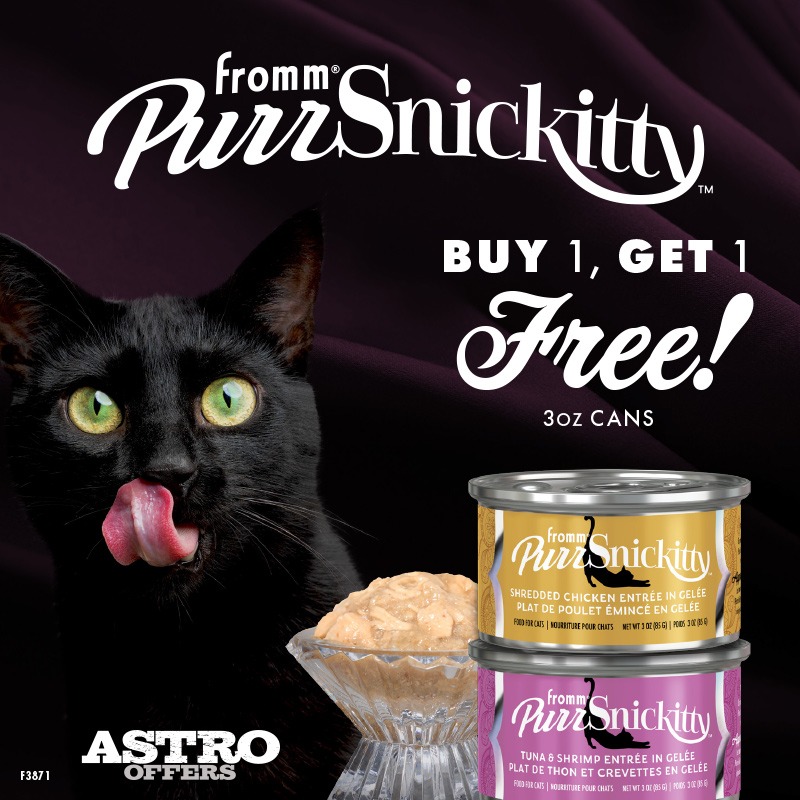 Fromm | Buy 1, Get 1 FREE on PurrSnickitty 3oz Cans