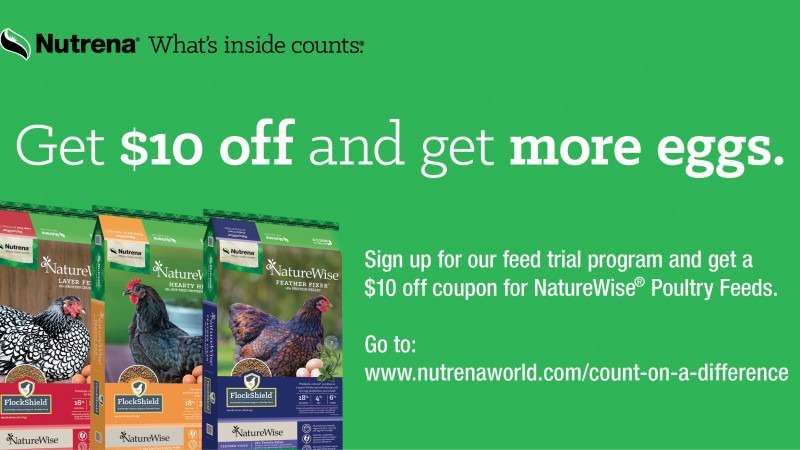 Nutrena® NatureWise® $10 Off Feed Trial!