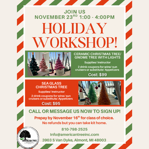 Get into the holiday spirit with us!