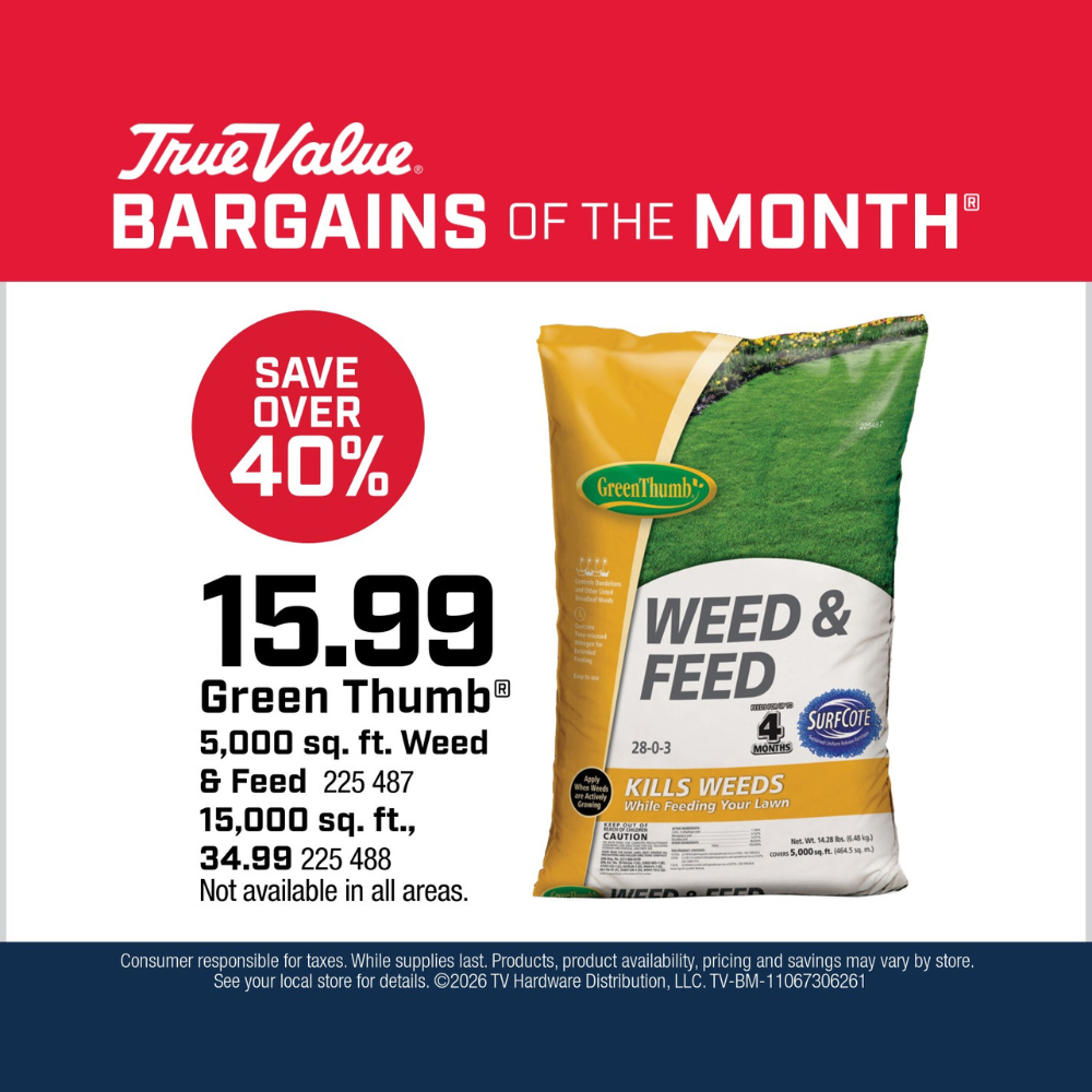 Green Thumb® 5,000 sq. ft. Weed & Feed $15.99