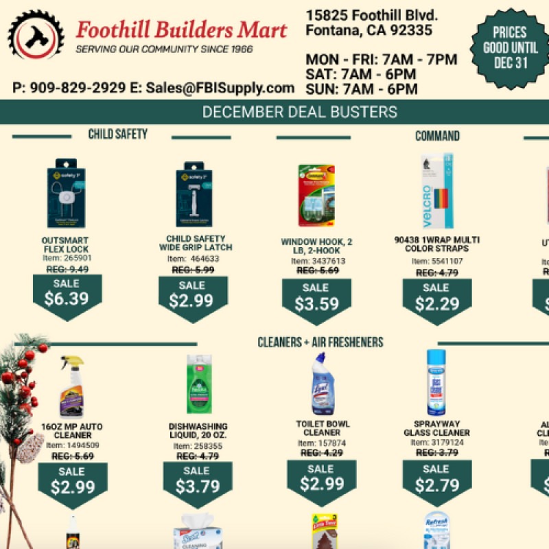 December Deal Busters