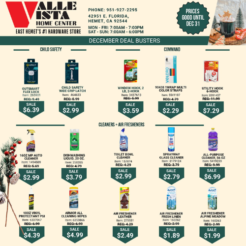 January Deal Busters