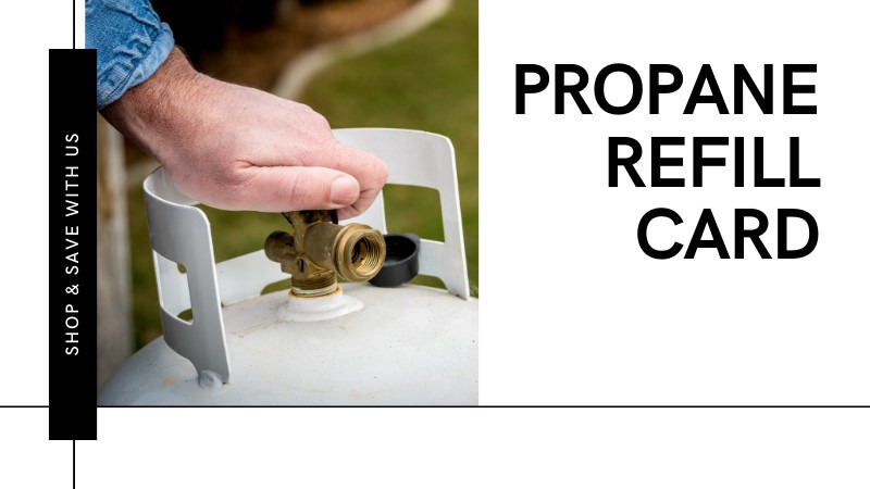 Propane Refill Card