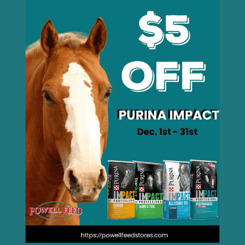$5 OFF Purina Impact all December!