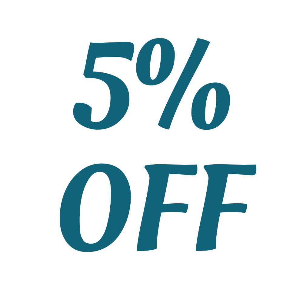 5% Off Total Purchase