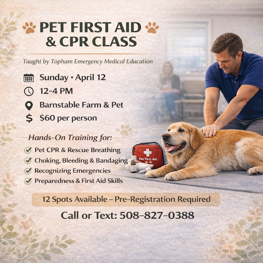 PET FIRST AID & CPR CLASS