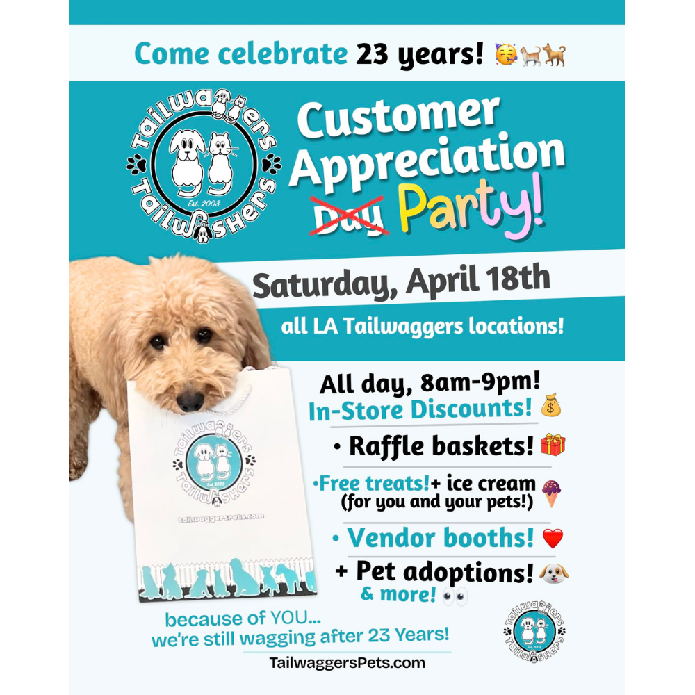Customer Appreciation Party - LA Tailwaggers Locations