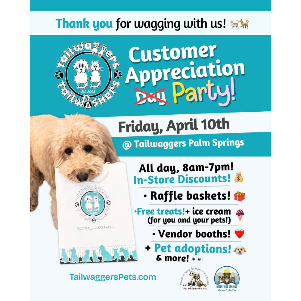 Customer Appreciation Party - Tailwaggers Palm Springs