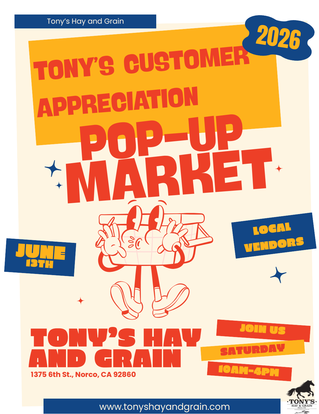 Annual Customer Appreciation Day POP-UP Market!