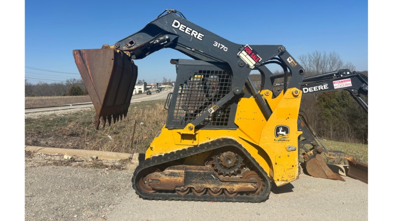 2019 John Deere 317G Skid Steer For Sale