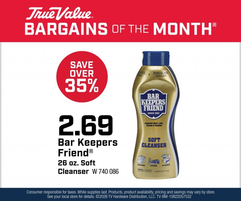 Bar Keepers Friend® 26 oz. Soft Cleanser $2.69