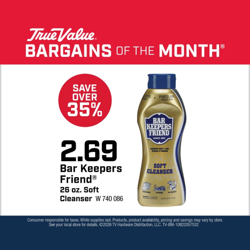 Bar Keepers Friend® 26 oz. Soft Cleanser $2.69