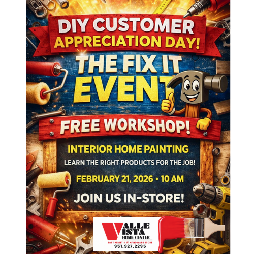 DIY Customer Appreciation Day – The Fix It Event!